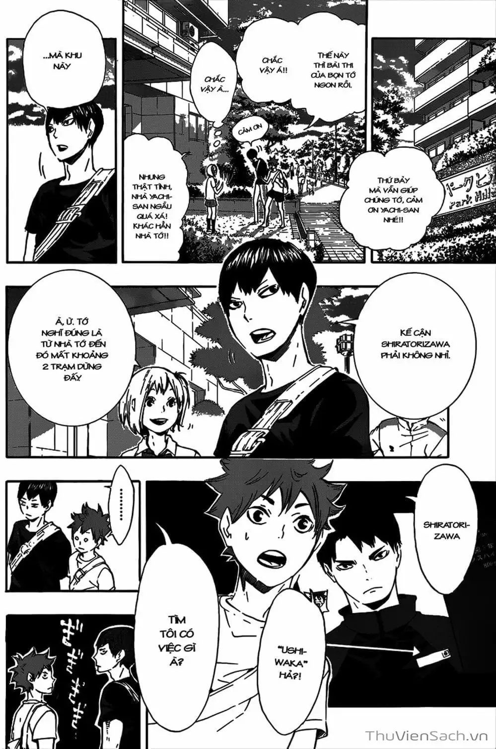 Truyện Tranh Vua Bóng Chuyền Haikyuu trang 6