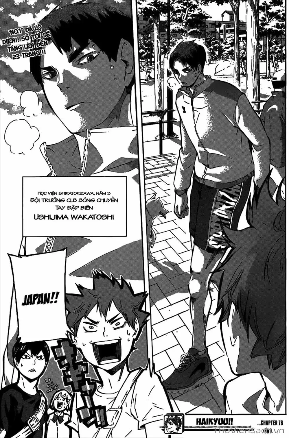 Truyện Tranh Vua Bóng Chuyền Haikyuu trang 6