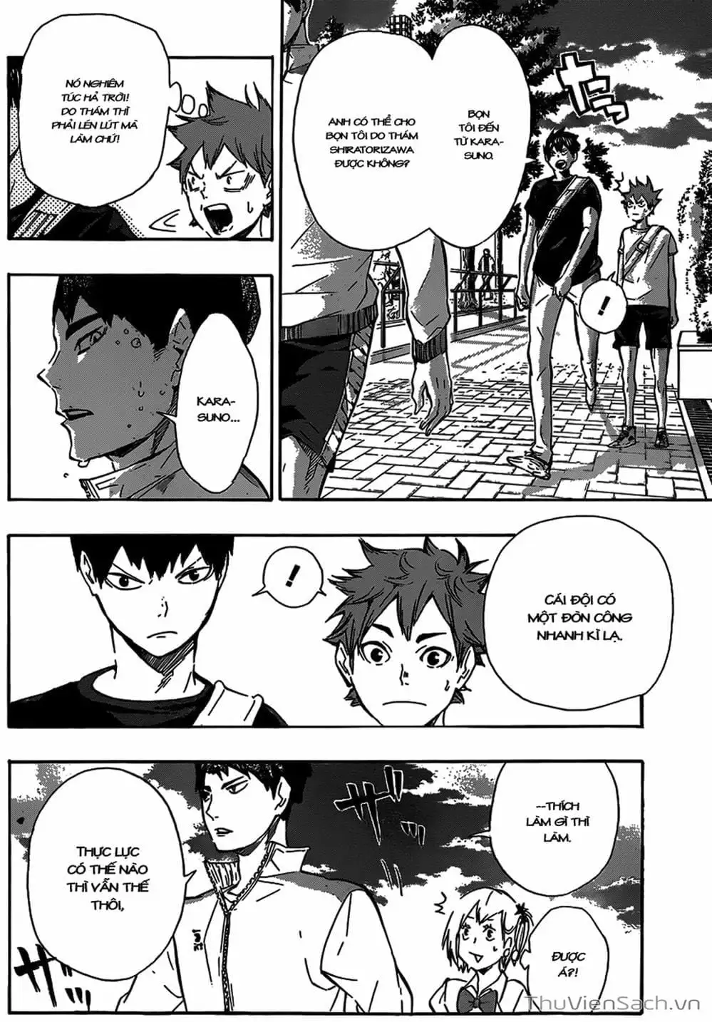 Truyện Tranh Vua Bóng Chuyền Haikyuu trang 6