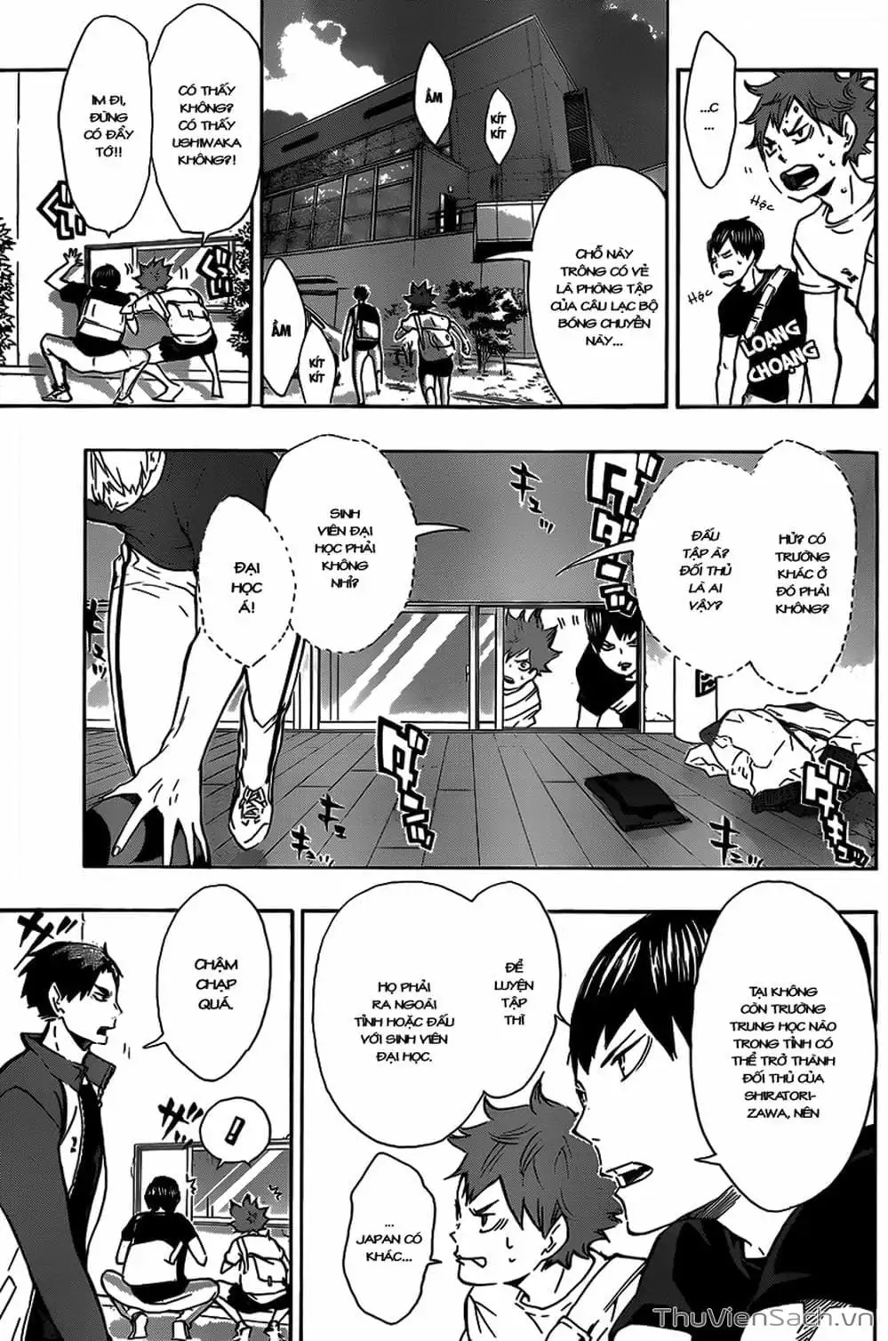 Truyện Tranh Vua Bóng Chuyền Haikyuu trang 6