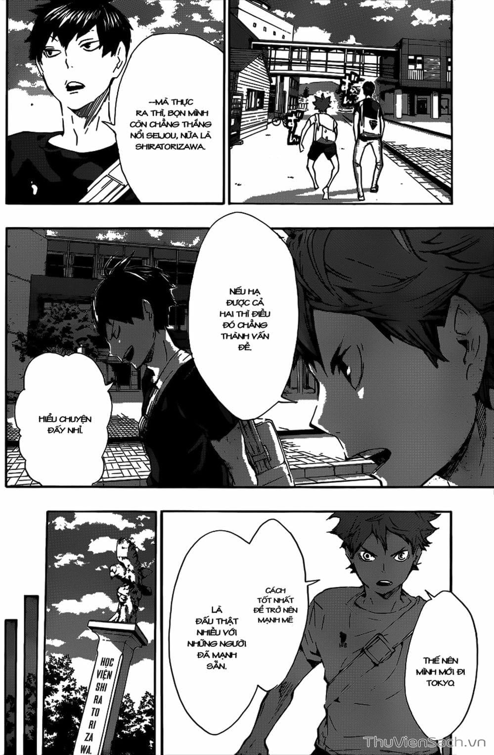 Truyện Tranh Vua Bóng Chuyền Haikyuu trang 6