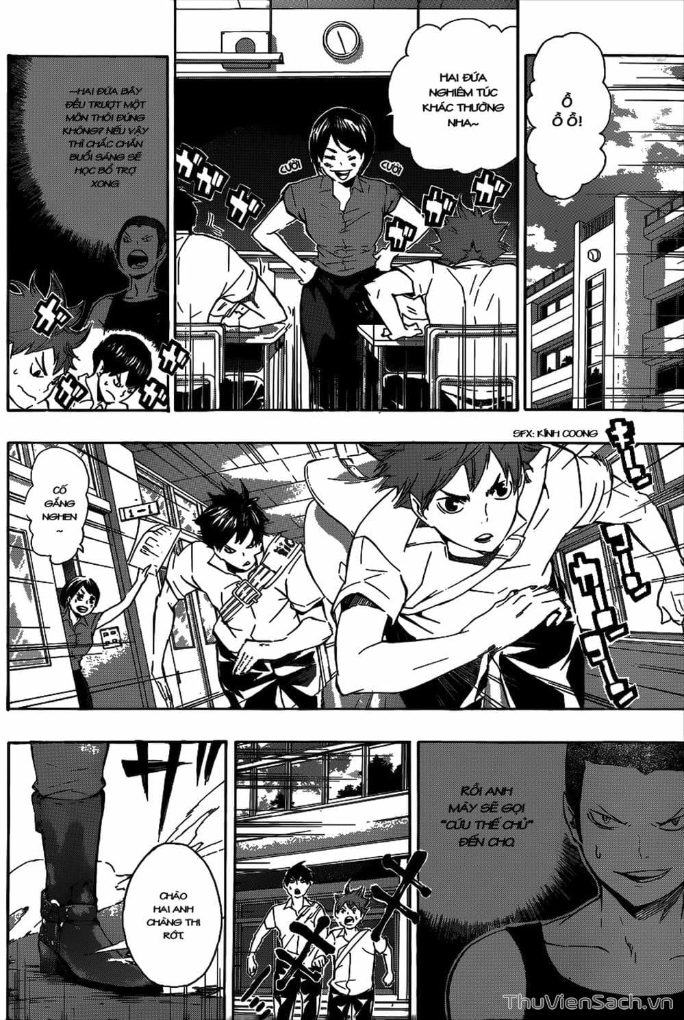Truyện Tranh Vua Bóng Chuyền Haikyuu trang 6