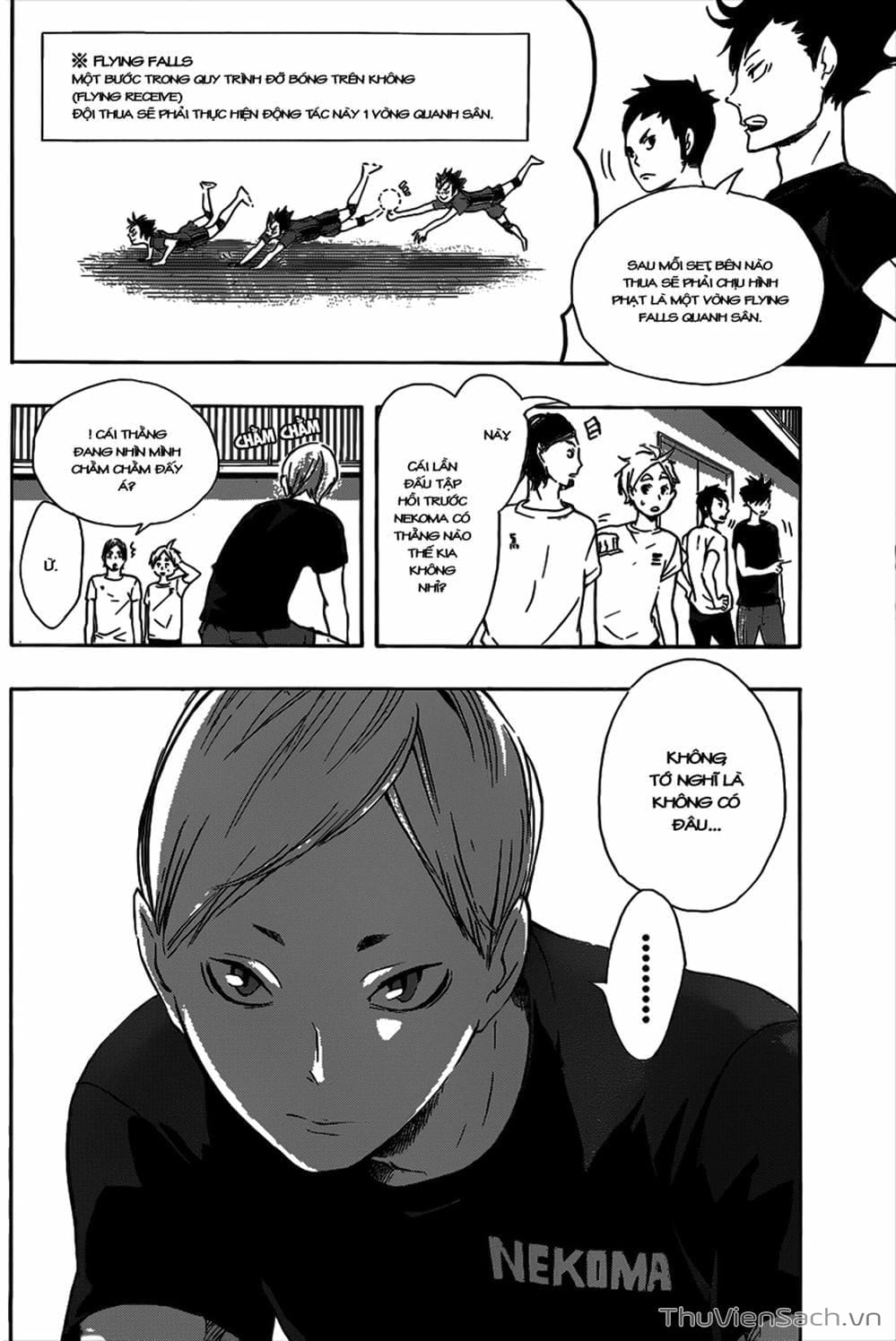 Truyện Tranh Vua Bóng Chuyền Haikyuu trang 6