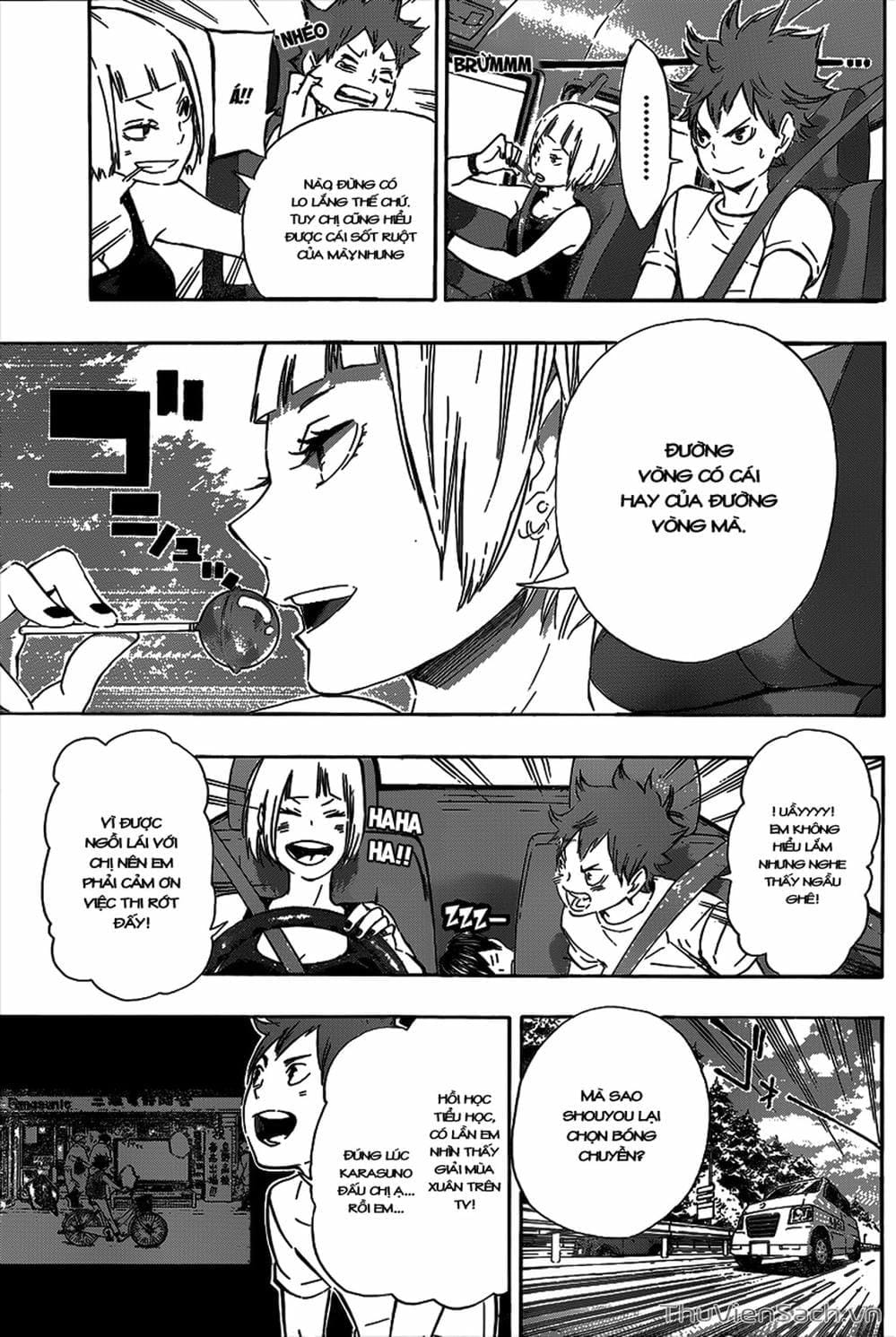 Truyện Tranh Vua Bóng Chuyền Haikyuu trang 6