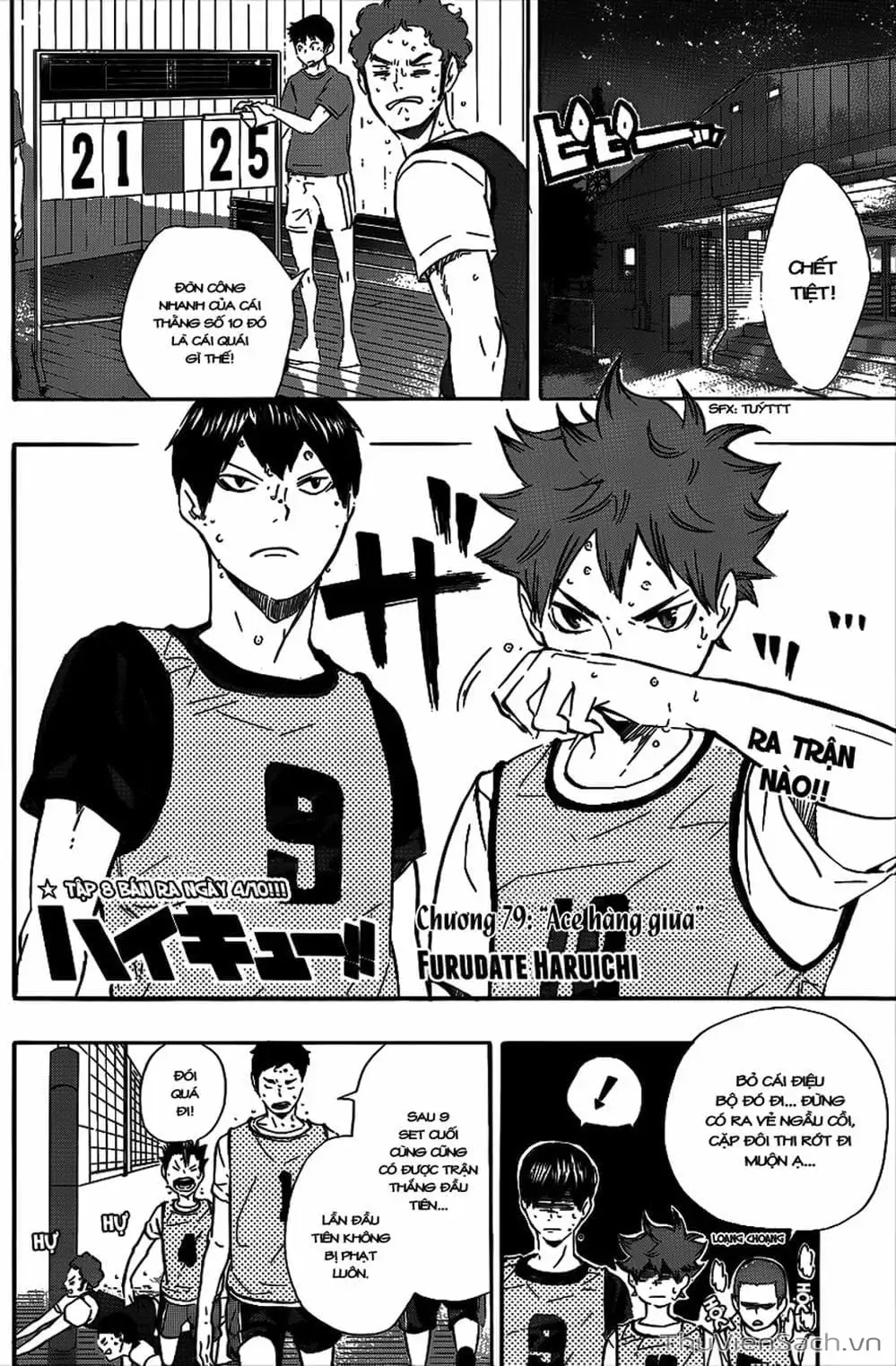 Truyện Tranh Vua Bóng Chuyền Haikyuu trang 6