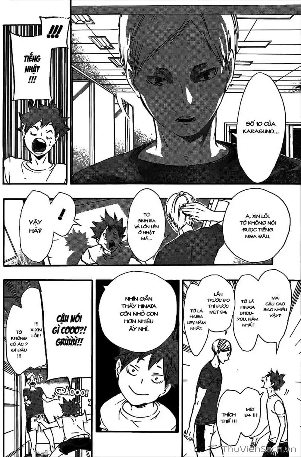 Truyện Tranh Vua Bóng Chuyền Haikyuu trang 6