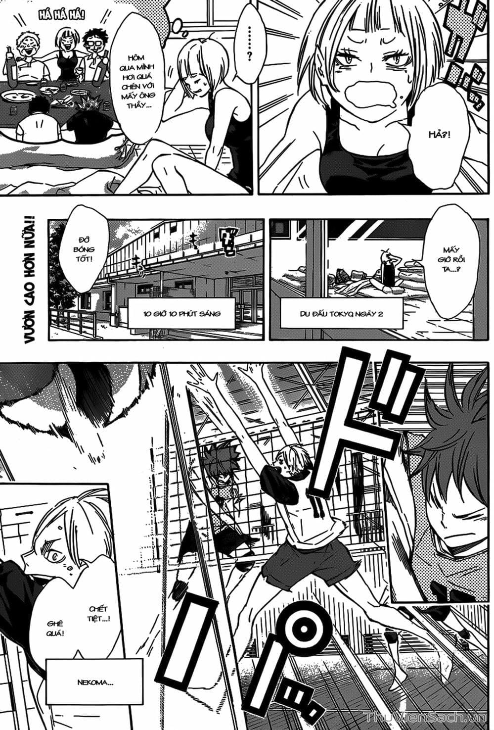 Truyện Tranh Vua Bóng Chuyền Haikyuu trang 6
