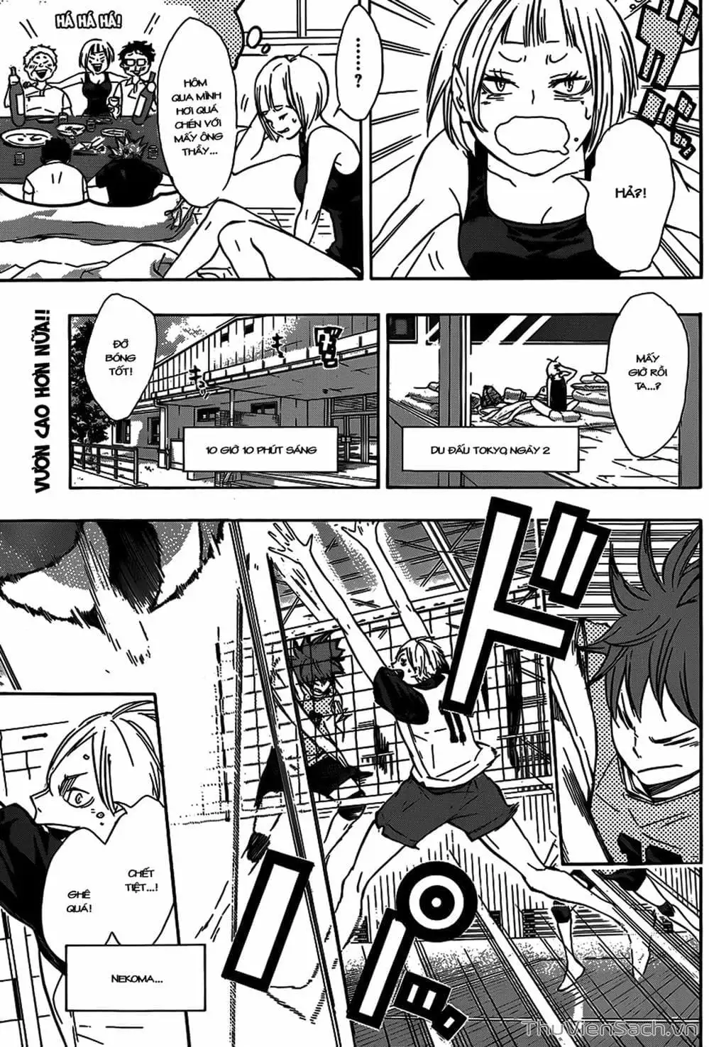 Truyện Tranh Vua Bóng Chuyền Haikyuu trang 6