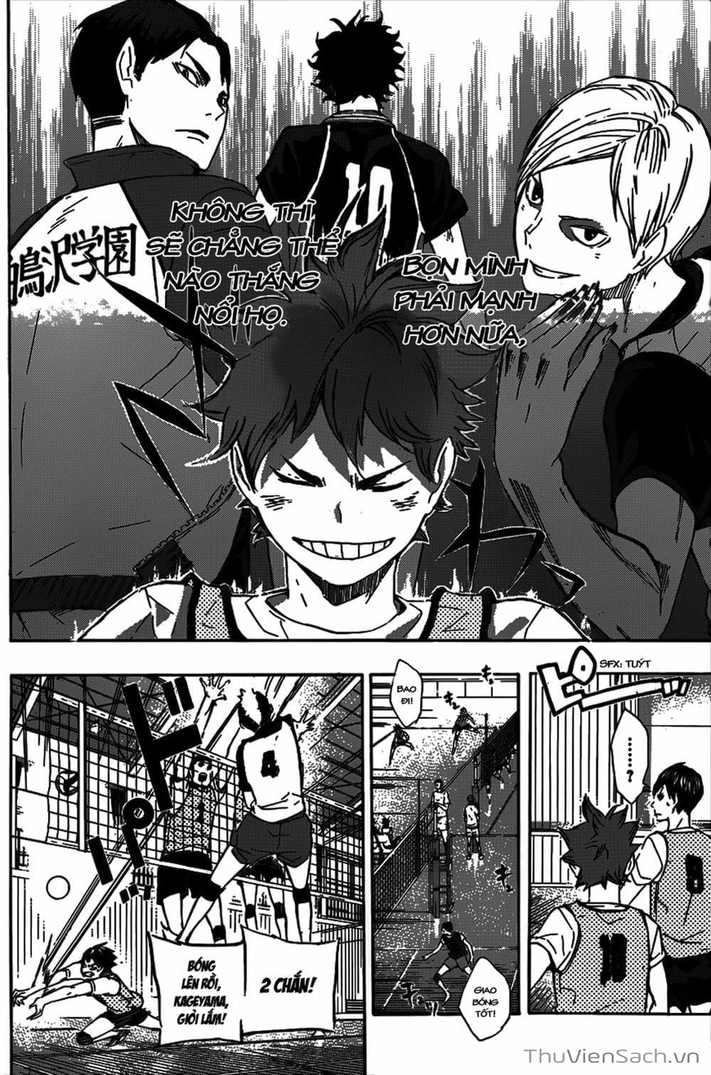 Truyện Tranh Vua Bóng Chuyền Haikyuu trang 6