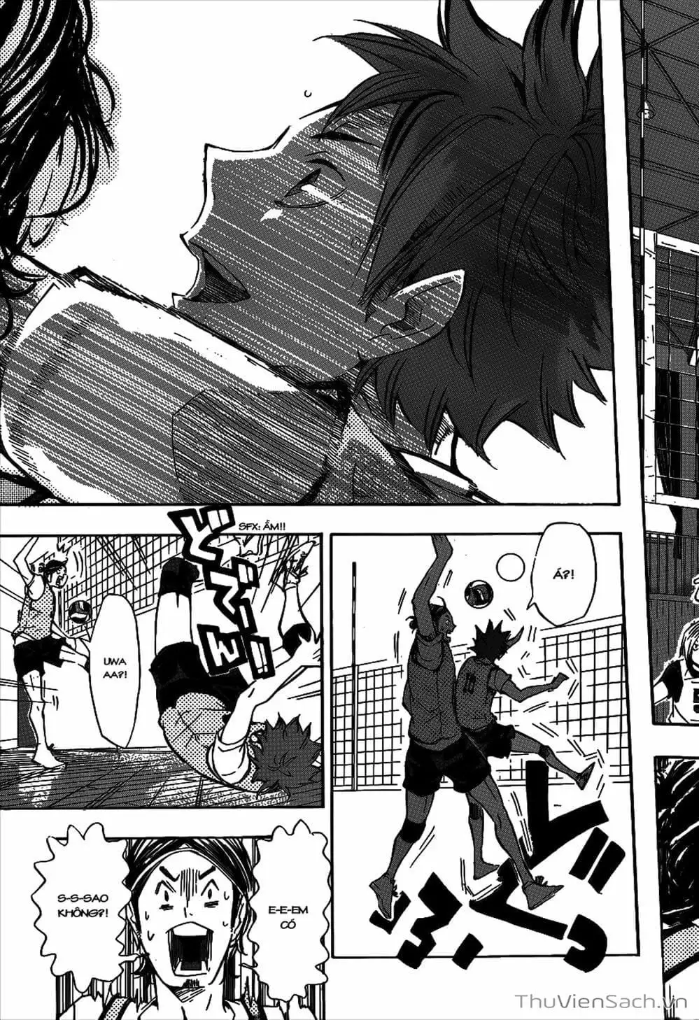 Truyện Tranh Vua Bóng Chuyền Haikyuu trang 6