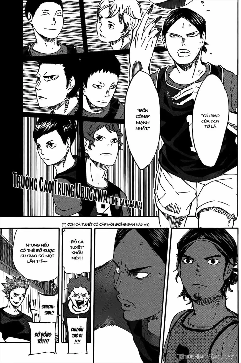Truyện Tranh Vua Bóng Chuyền Haikyuu trang 6