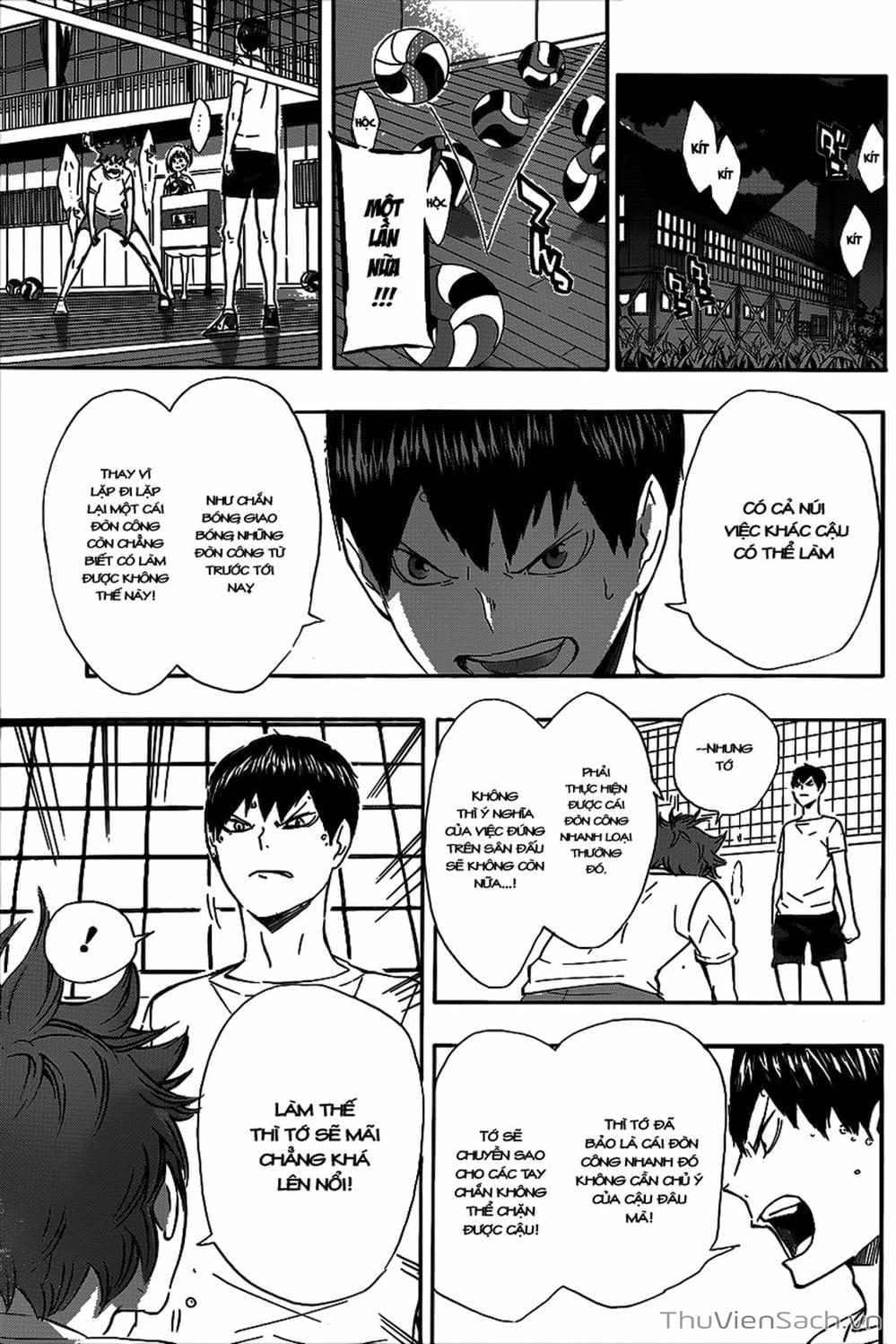 Truyện Tranh Vua Bóng Chuyền Haikyuu trang 6