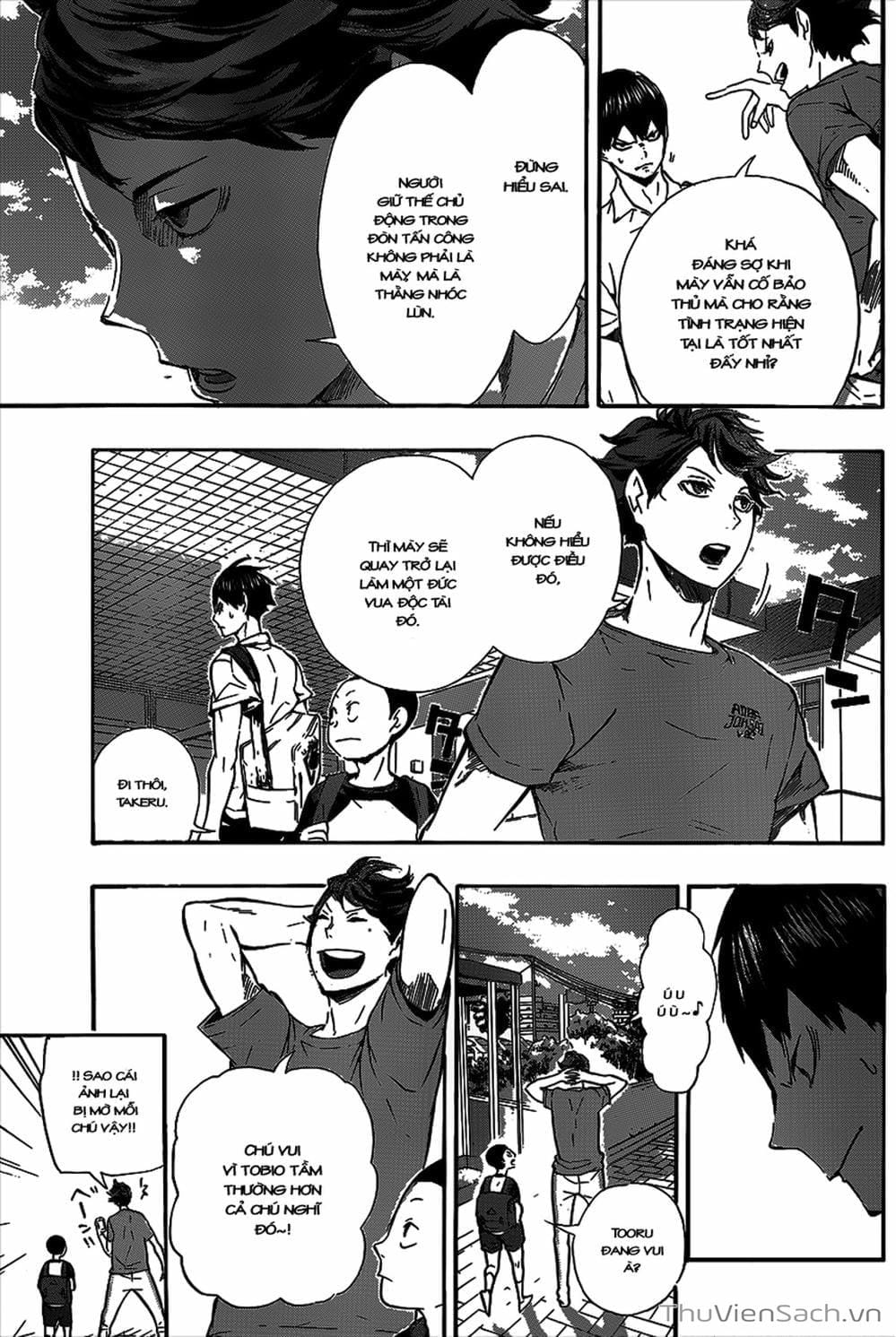 Truyện Tranh Vua Bóng Chuyền Haikyuu trang 6