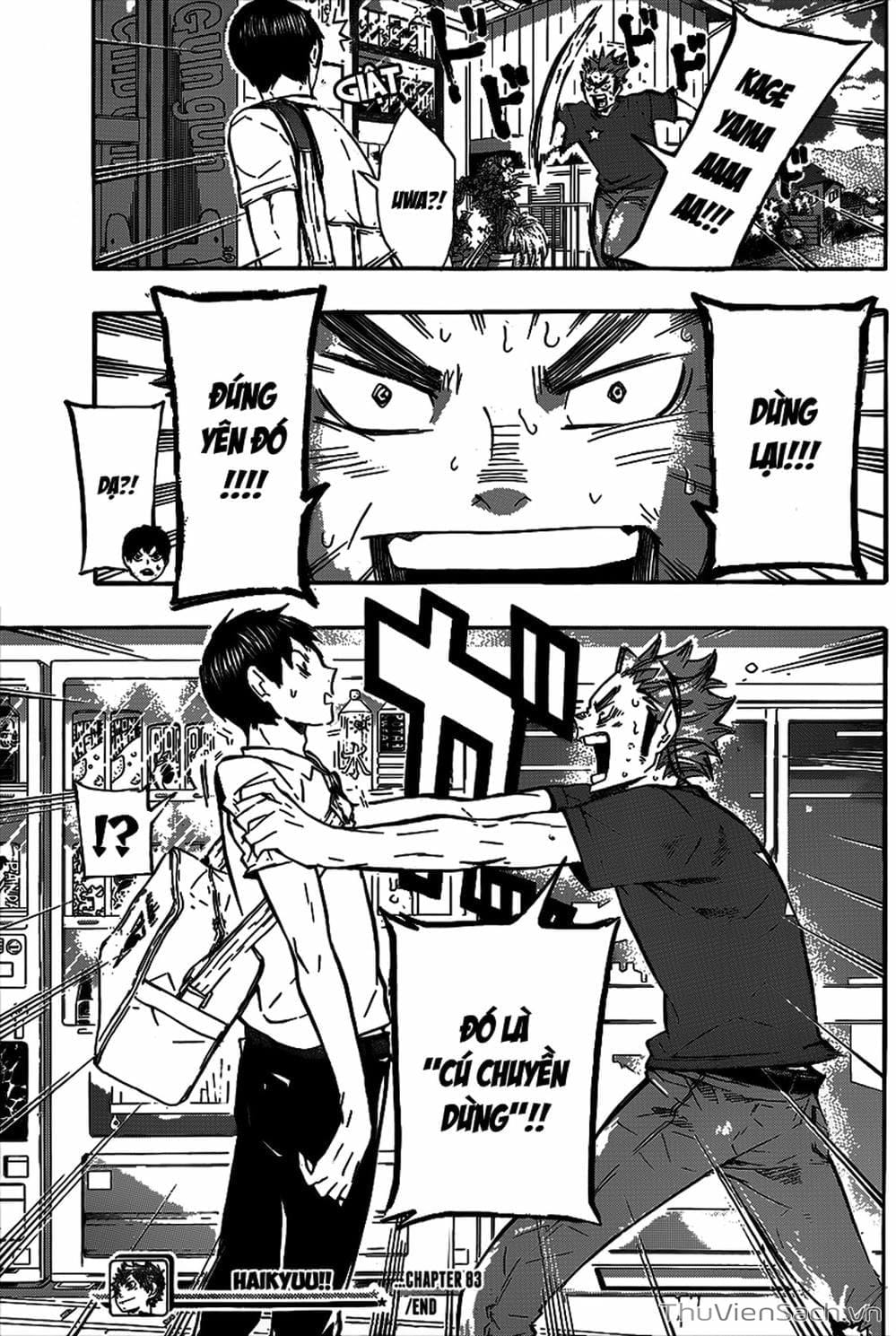 Truyện Tranh Vua Bóng Chuyền Haikyuu trang 6