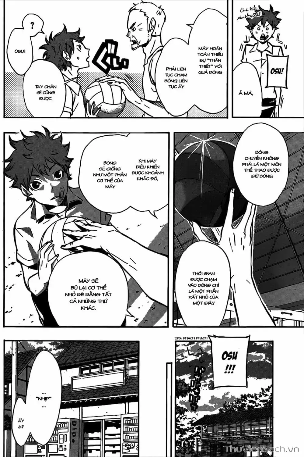 Truyện Tranh Vua Bóng Chuyền Haikyuu trang 6
