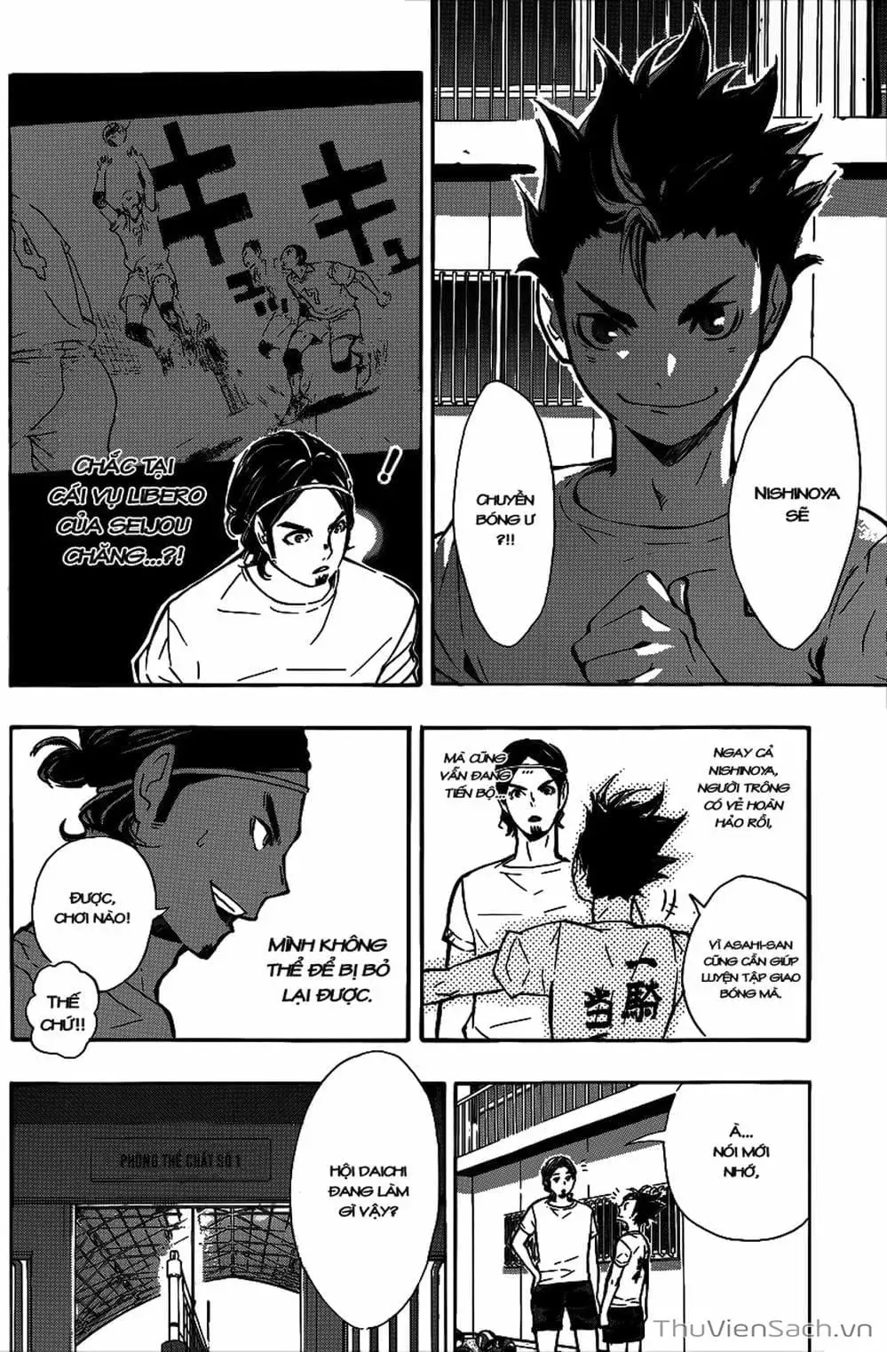 Truyện Tranh Vua Bóng Chuyền Haikyuu trang 6