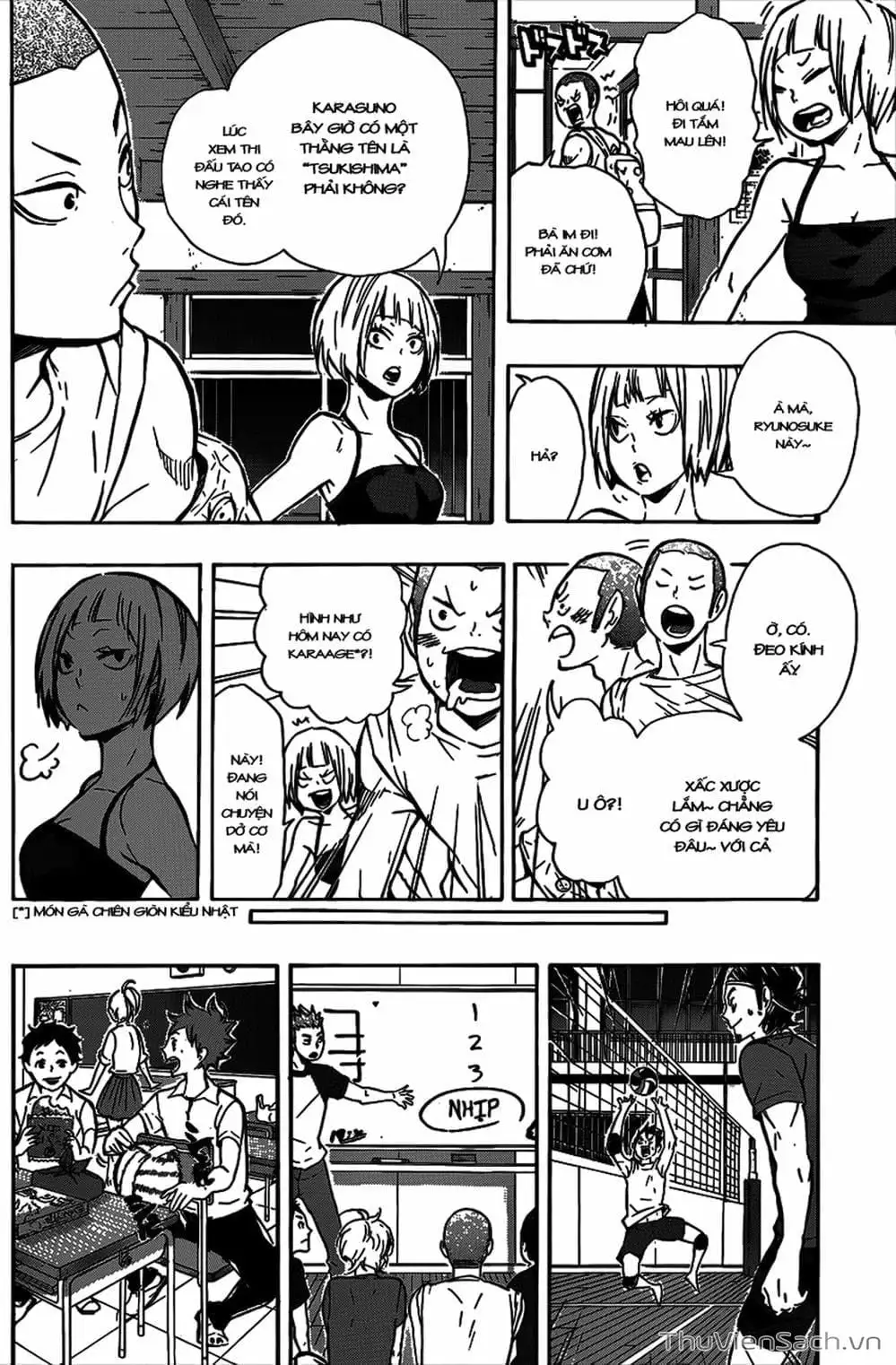 Truyện Tranh Vua Bóng Chuyền Haikyuu trang 6