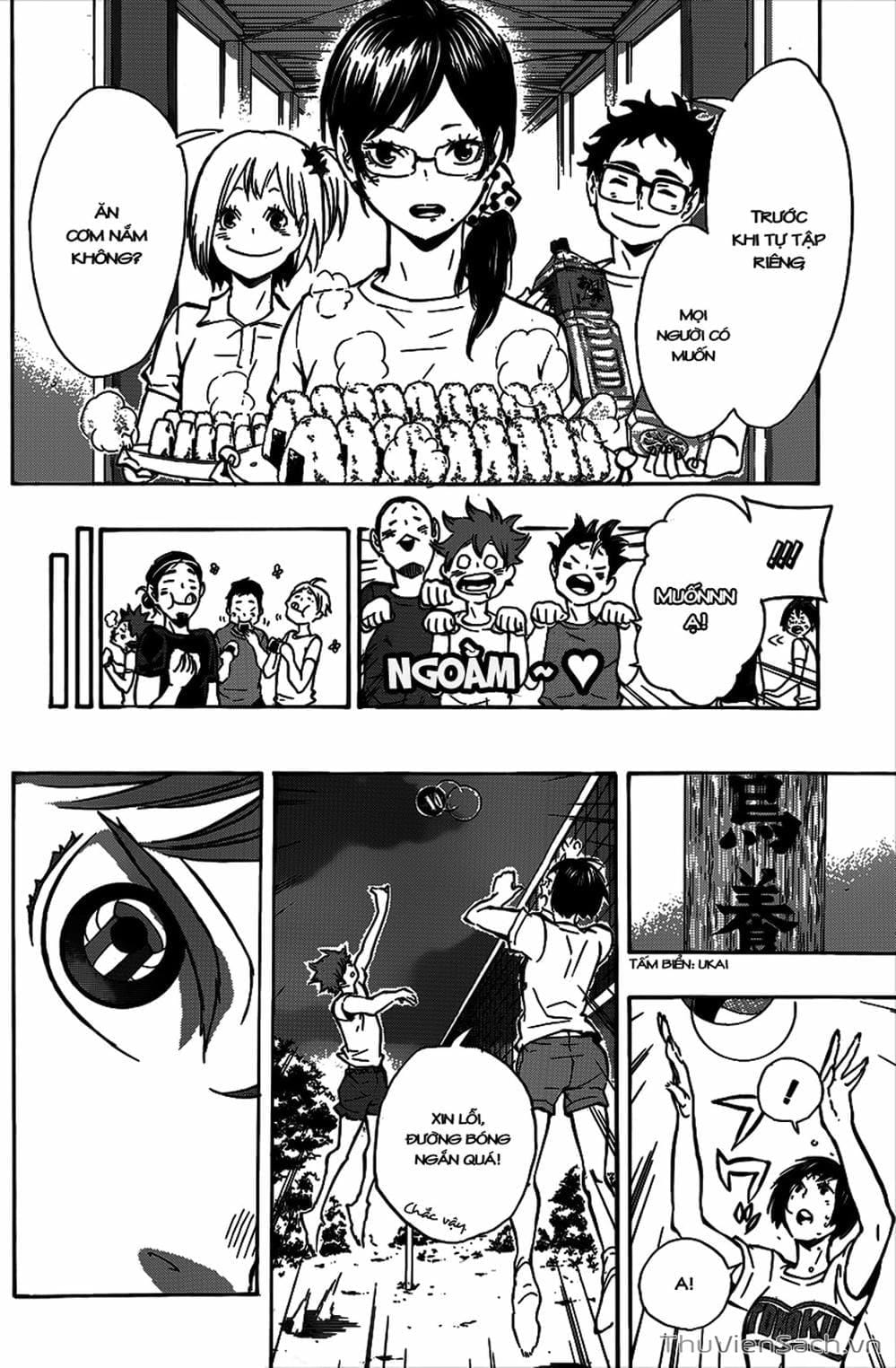 Truyện Tranh Vua Bóng Chuyền Haikyuu trang 6