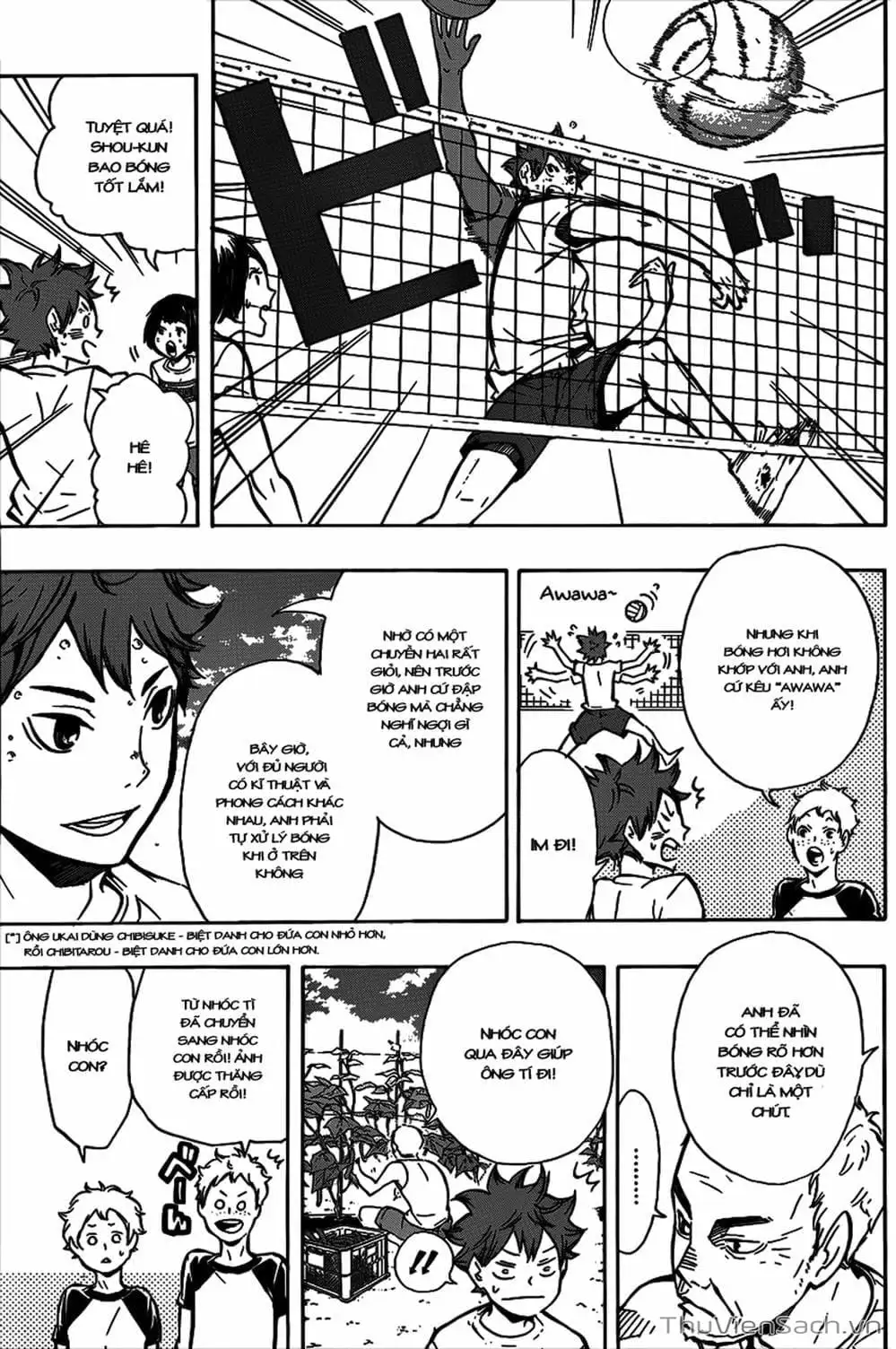 Truyện Tranh Vua Bóng Chuyền Haikyuu trang 6