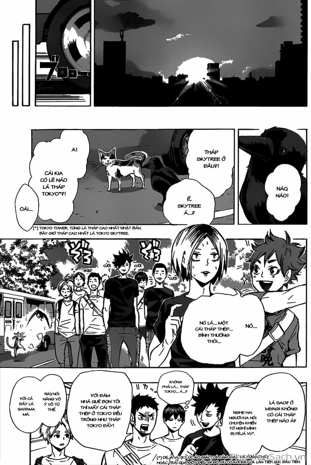 Truyện Tranh Vua Bóng Chuyền Haikyuu trang 6