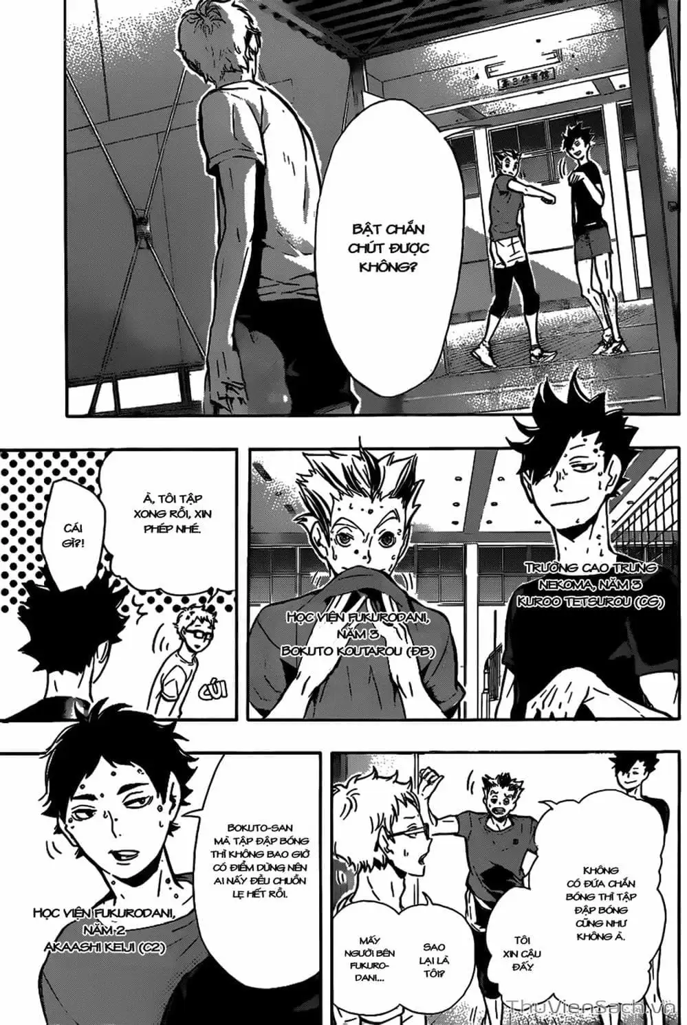 Truyện Tranh Vua Bóng Chuyền Haikyuu trang 6