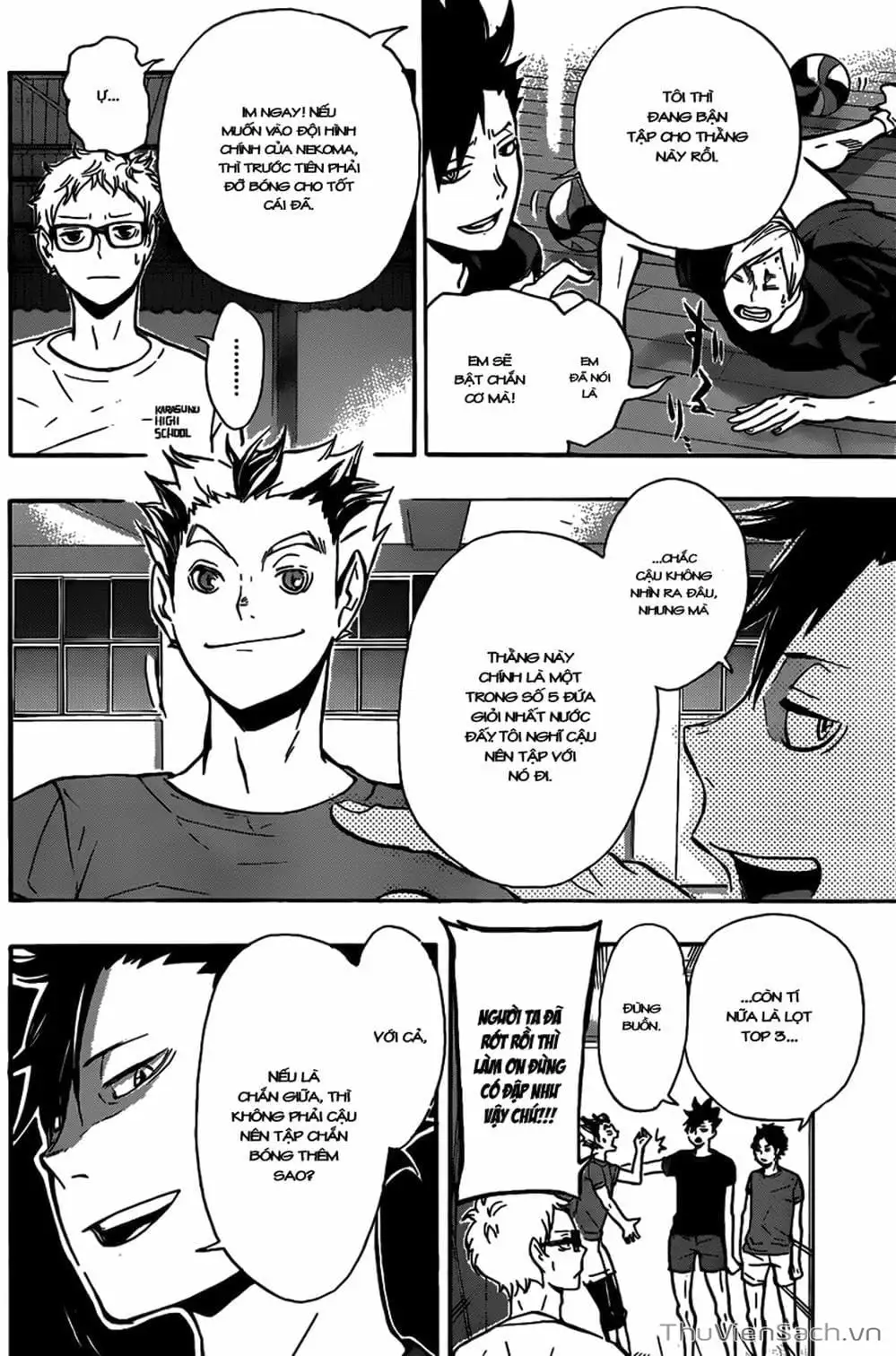 Truyện Tranh Vua Bóng Chuyền Haikyuu trang 6