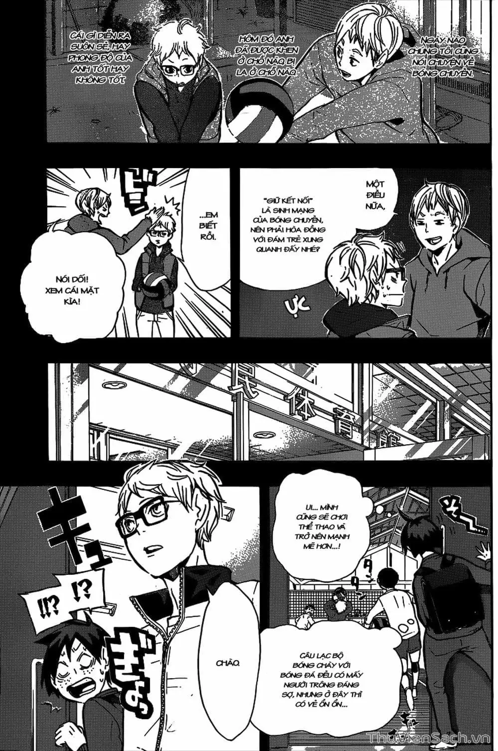 Truyện Tranh Vua Bóng Chuyền Haikyuu trang 6