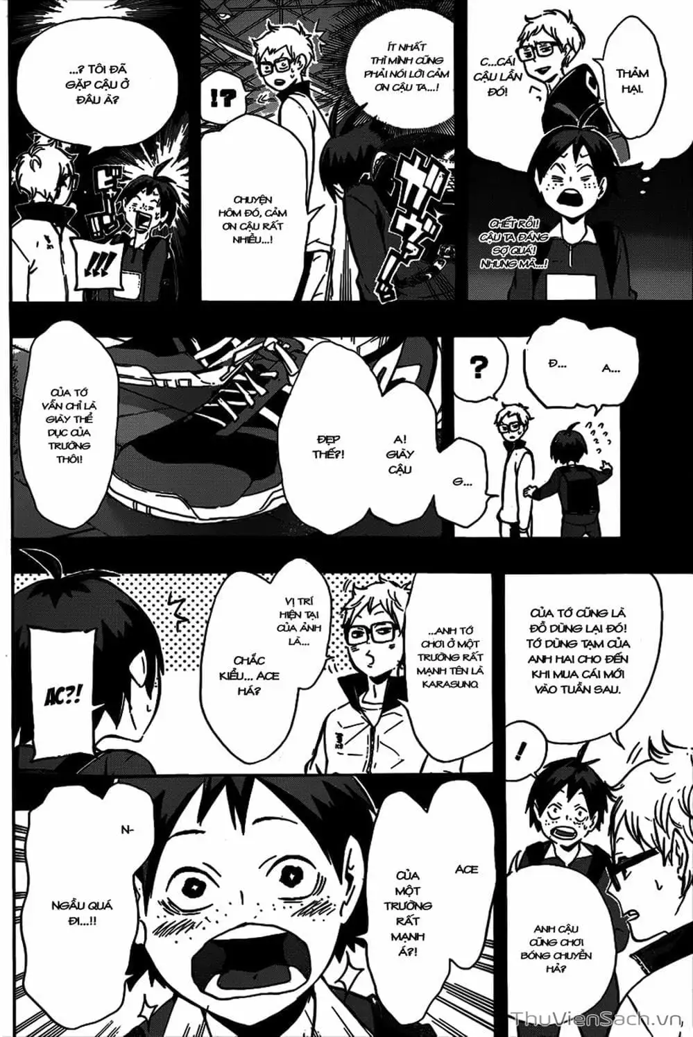 Truyện Tranh Vua Bóng Chuyền Haikyuu trang 6