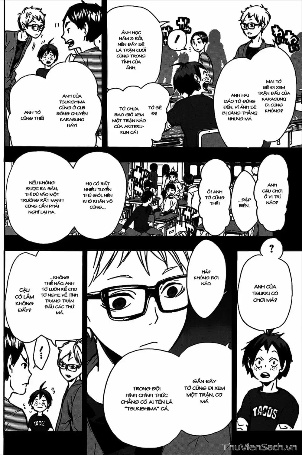 Truyện Tranh Vua Bóng Chuyền Haikyuu trang 6