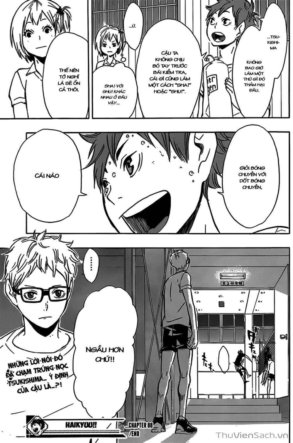 Truyện Tranh Vua Bóng Chuyền Haikyuu trang 6