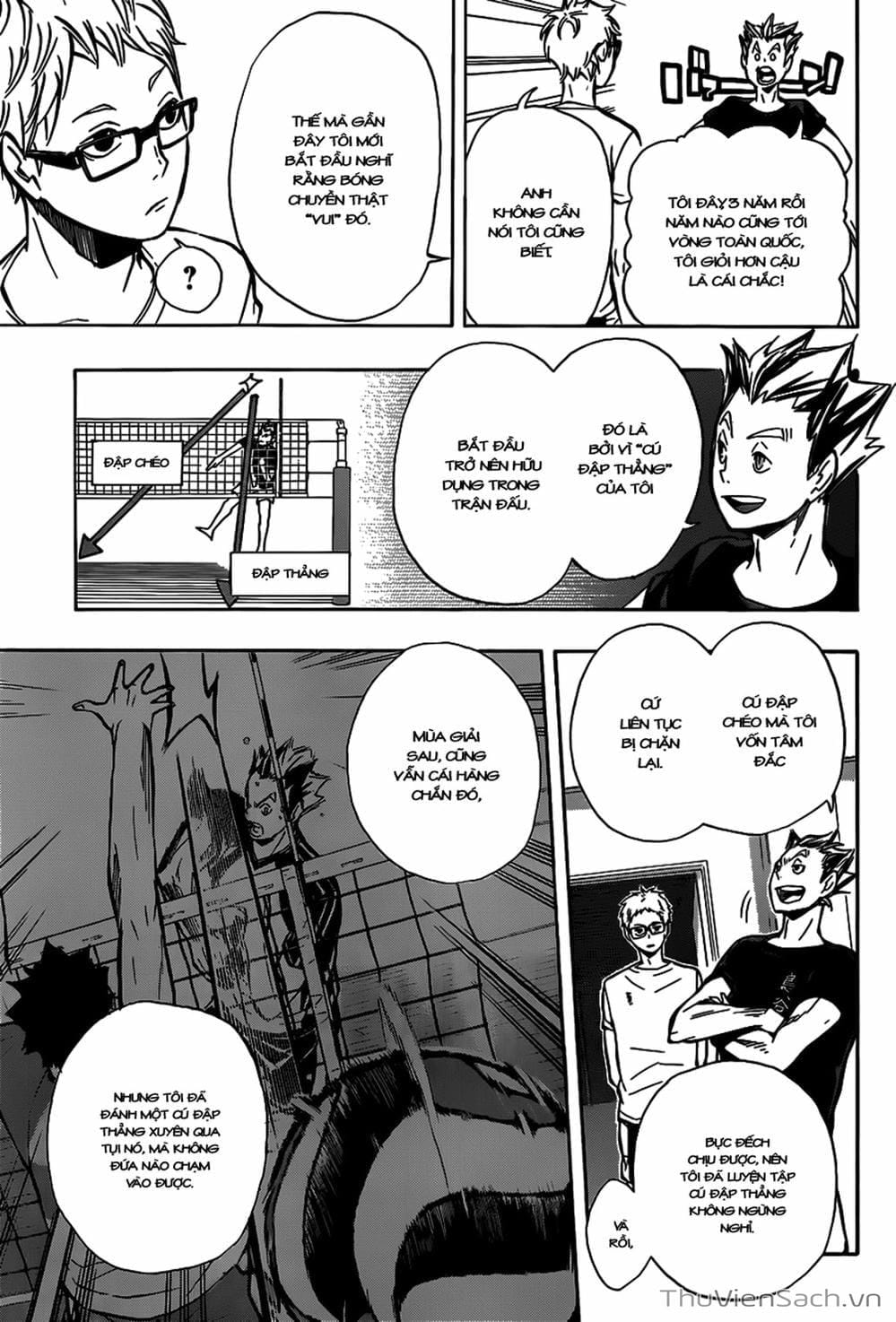 Truyện Tranh Vua Bóng Chuyền Haikyuu trang 6