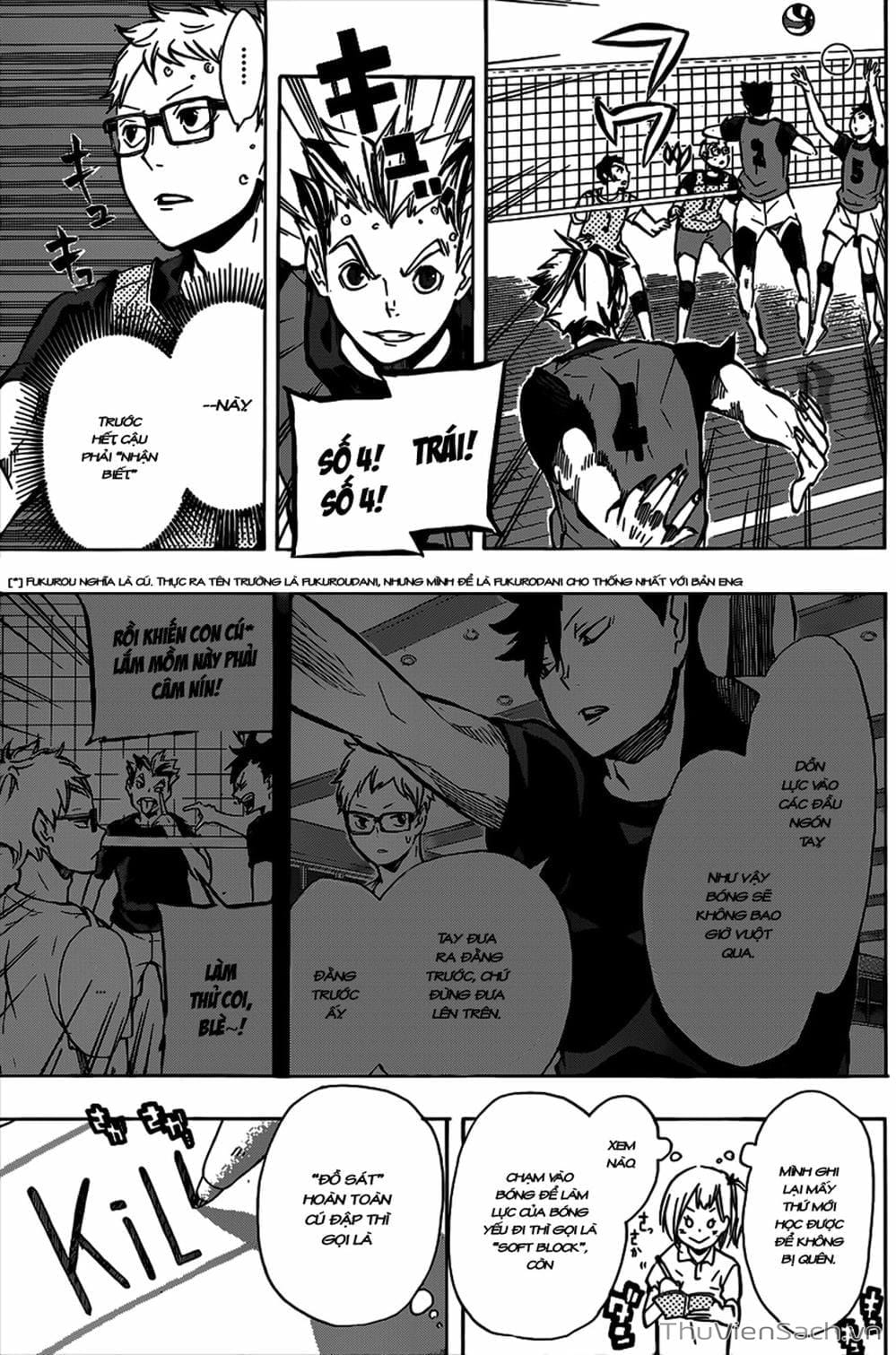 Truyện Tranh Vua Bóng Chuyền Haikyuu trang 6