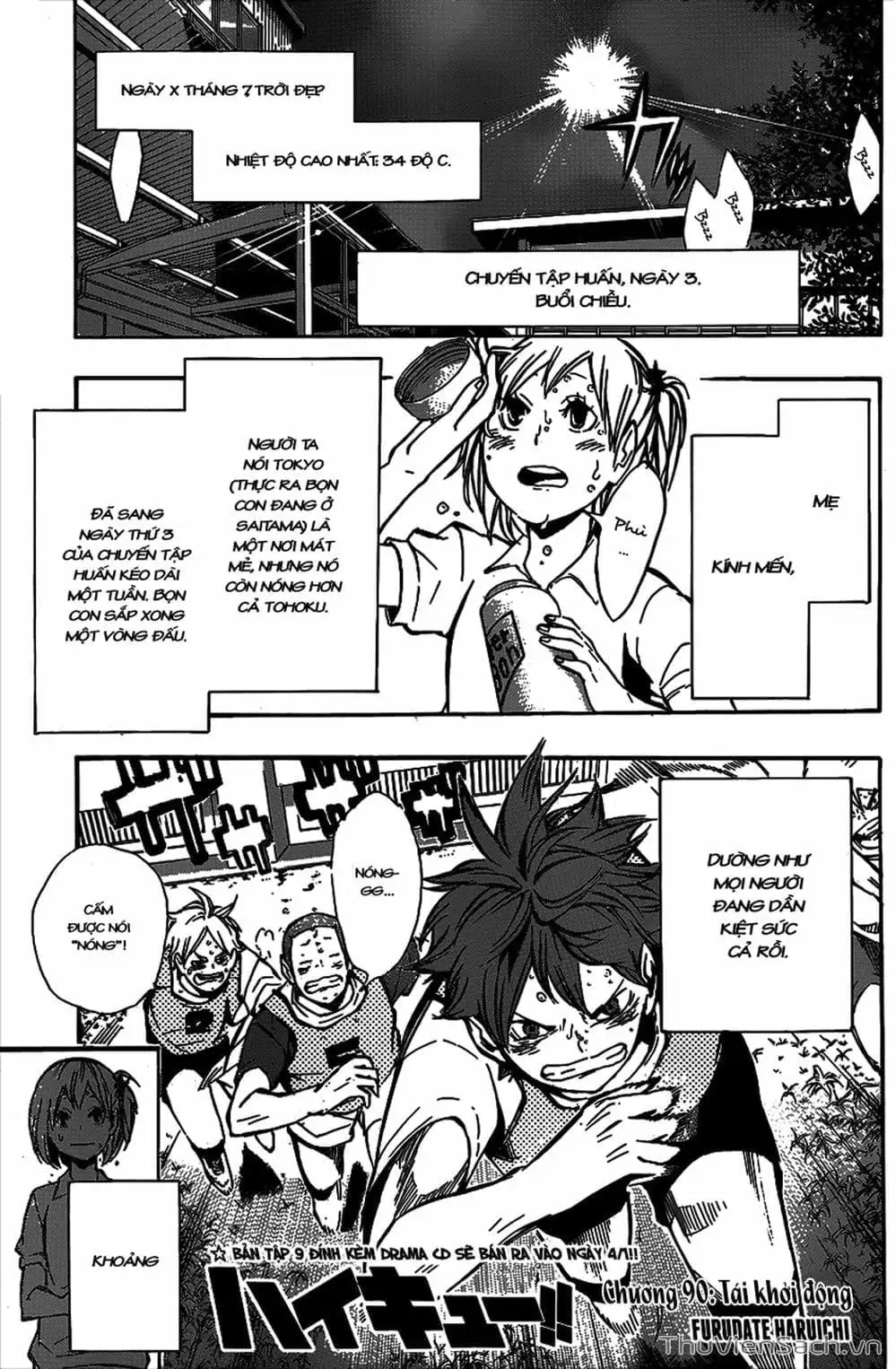 Truyện Tranh Vua Bóng Chuyền Haikyuu trang 6