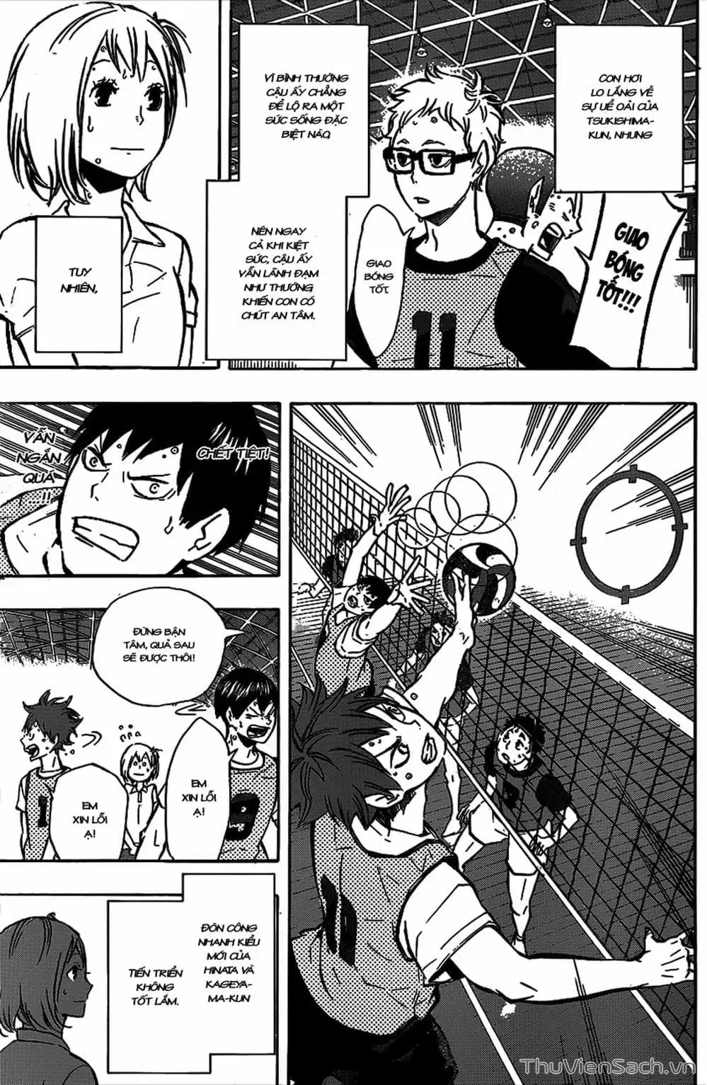 Truyện Tranh Vua Bóng Chuyền Haikyuu trang 6
