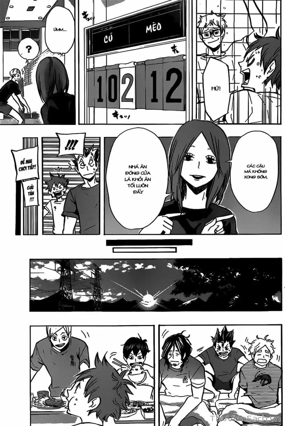 Truyện Tranh Vua Bóng Chuyền Haikyuu trang 6