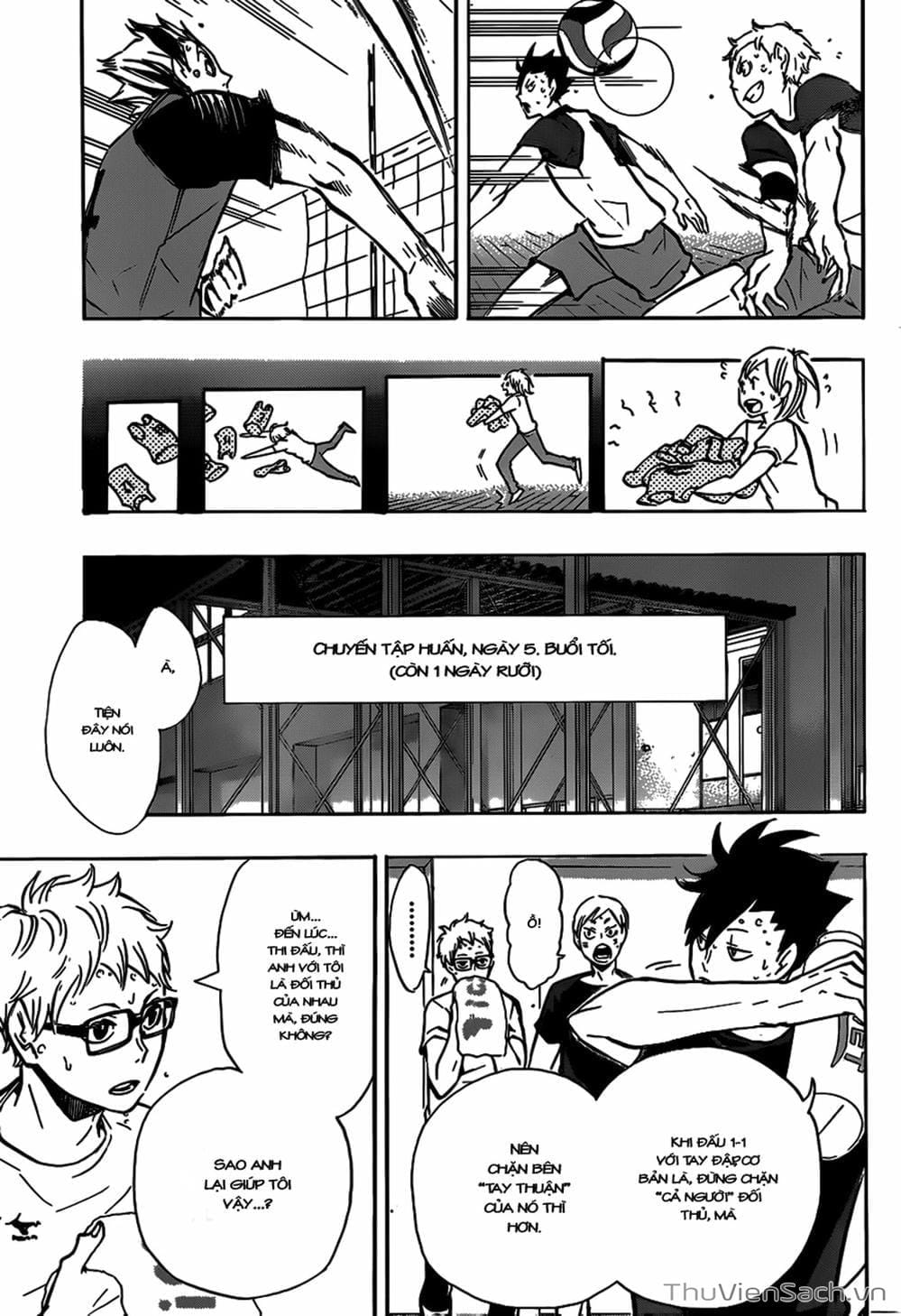 Truyện Tranh Vua Bóng Chuyền Haikyuu trang 6