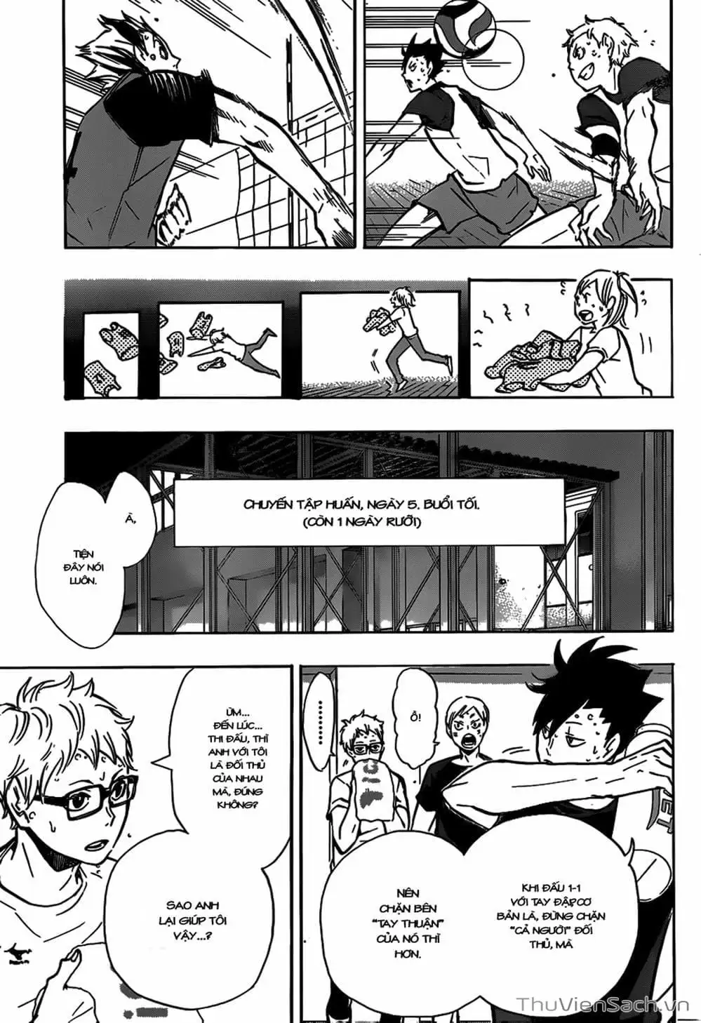 Truyện Tranh Vua Bóng Chuyền Haikyuu trang 6