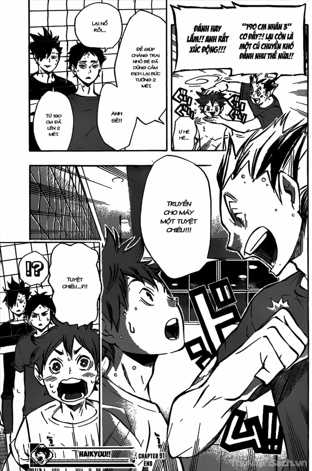 Truyện Tranh Vua Bóng Chuyền Haikyuu trang 6