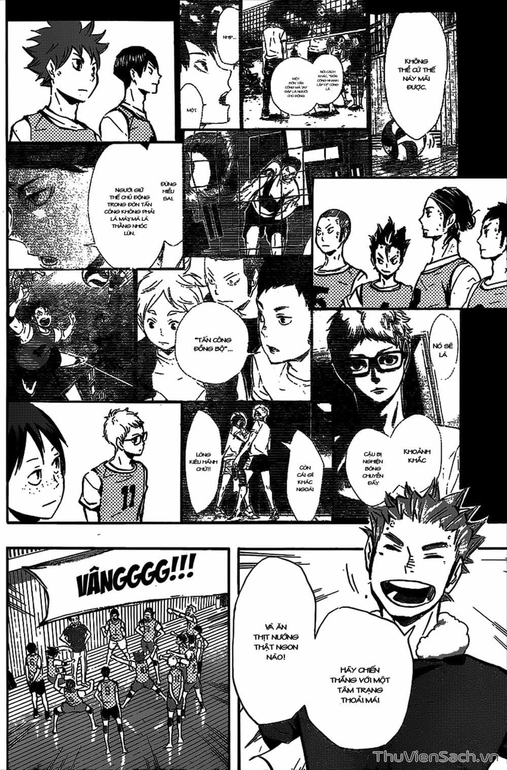 Truyện Tranh Vua Bóng Chuyền Haikyuu trang 6