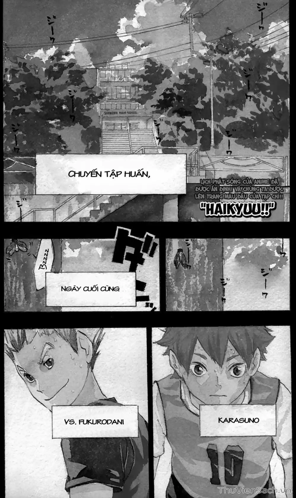 Truyện Tranh Vua Bóng Chuyền Haikyuu trang 6
