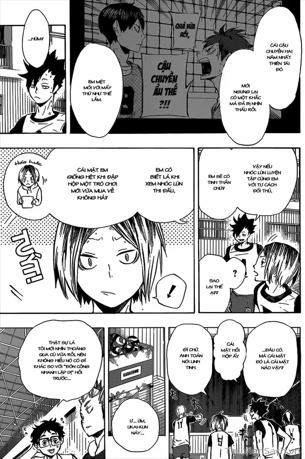 Truyện Tranh Vua Bóng Chuyền Haikyuu trang 6