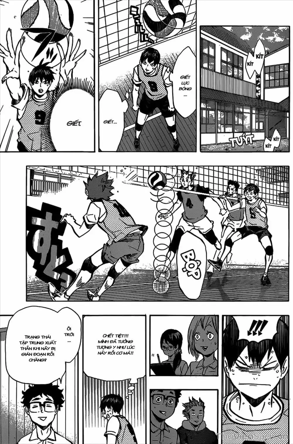 Truyện Tranh Vua Bóng Chuyền Haikyuu trang 6