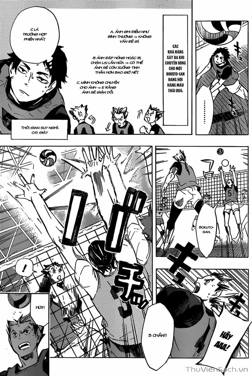 Truyện Tranh Vua Bóng Chuyền Haikyuu trang 6