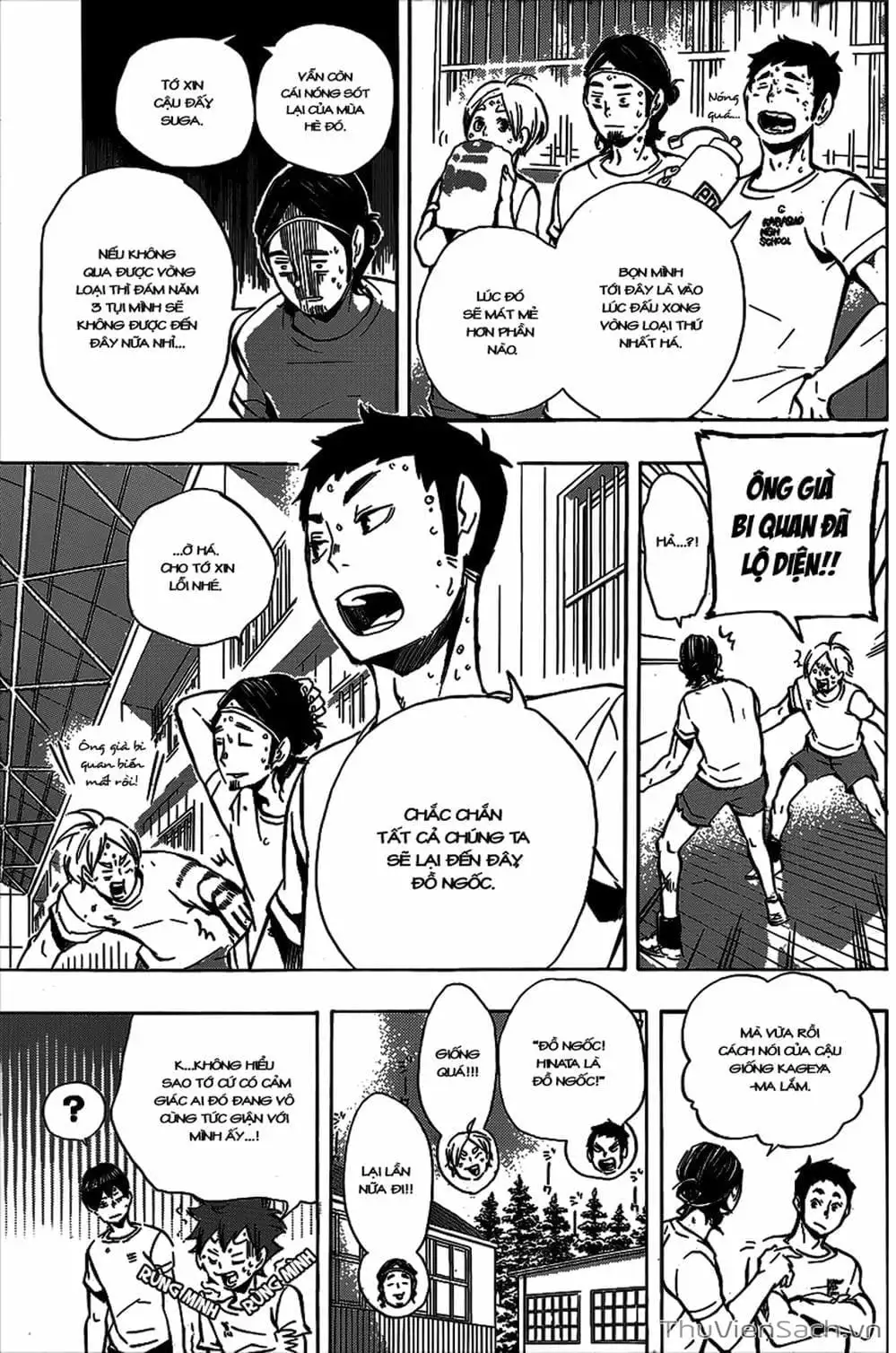 Truyện Tranh Vua Bóng Chuyền Haikyuu trang 6