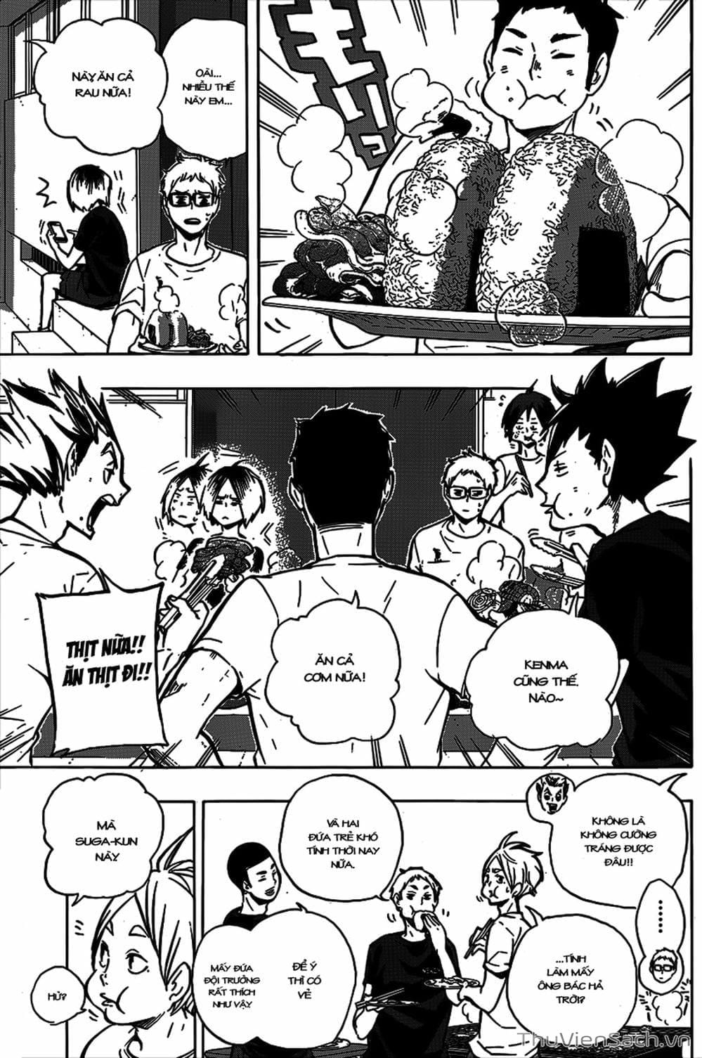 Truyện Tranh Vua Bóng Chuyền Haikyuu trang 6
