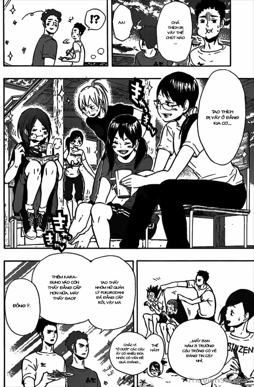 Truyện Tranh Vua Bóng Chuyền Haikyuu trang 6