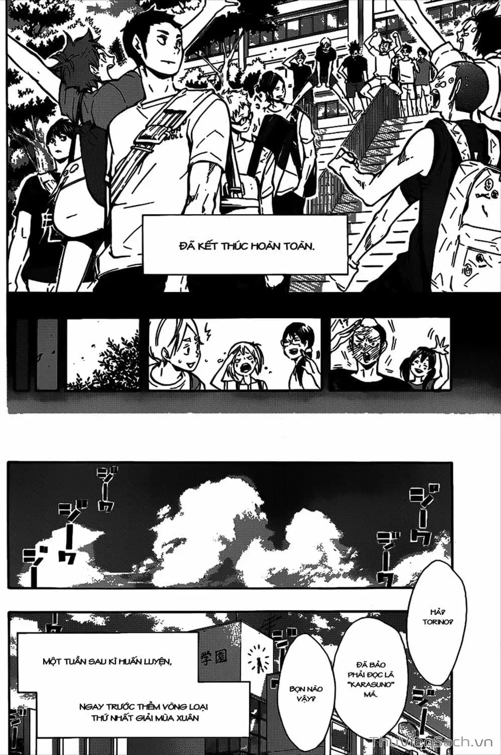 Truyện Tranh Vua Bóng Chuyền Haikyuu trang 6