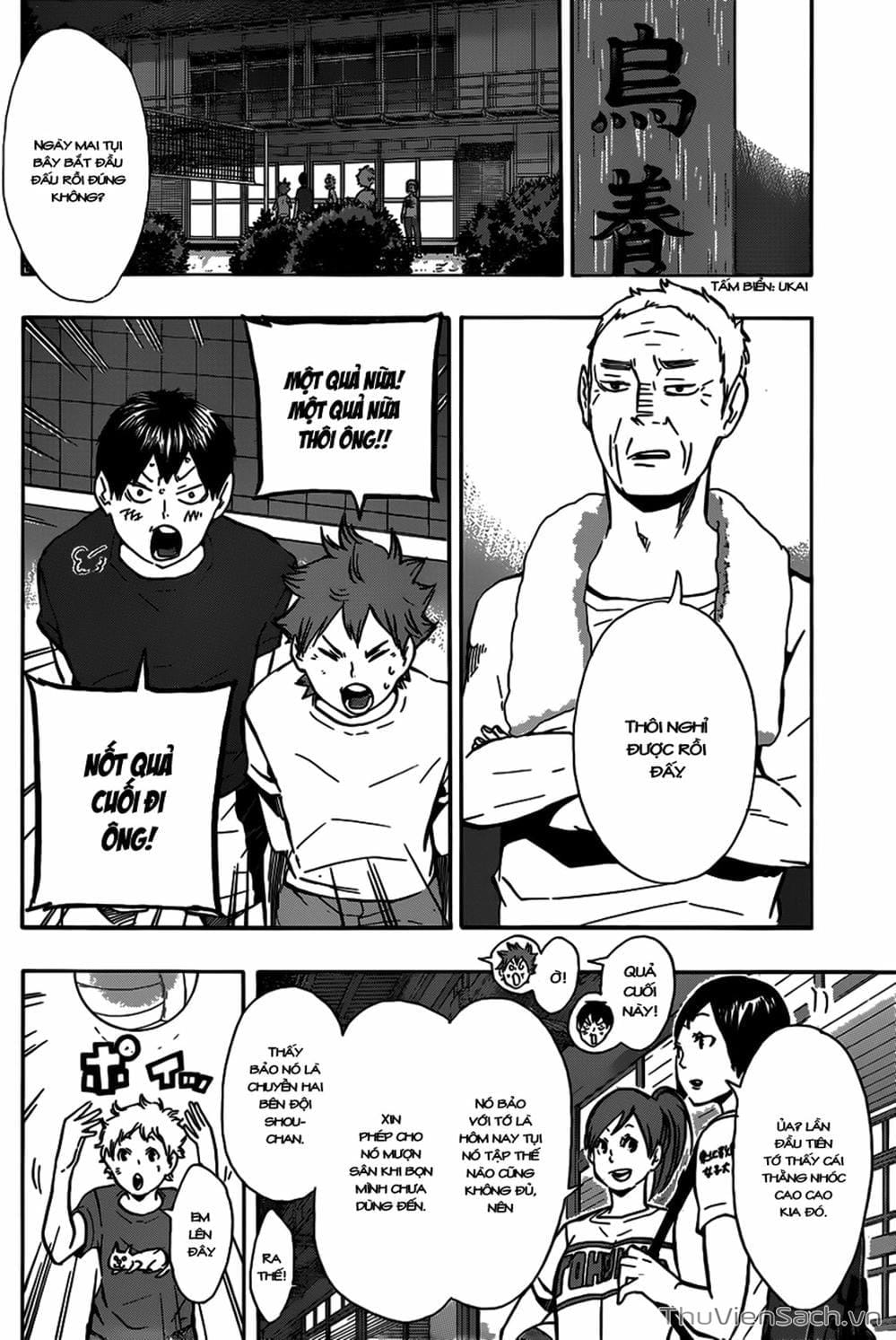 Truyện Tranh Vua Bóng Chuyền Haikyuu trang 6