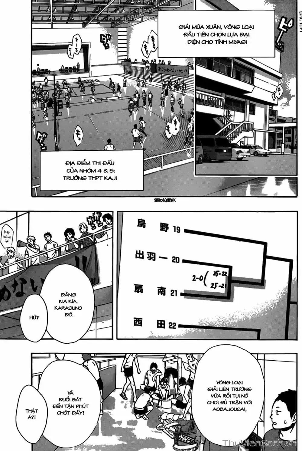 Truyện Tranh Vua Bóng Chuyền Haikyuu trang 6