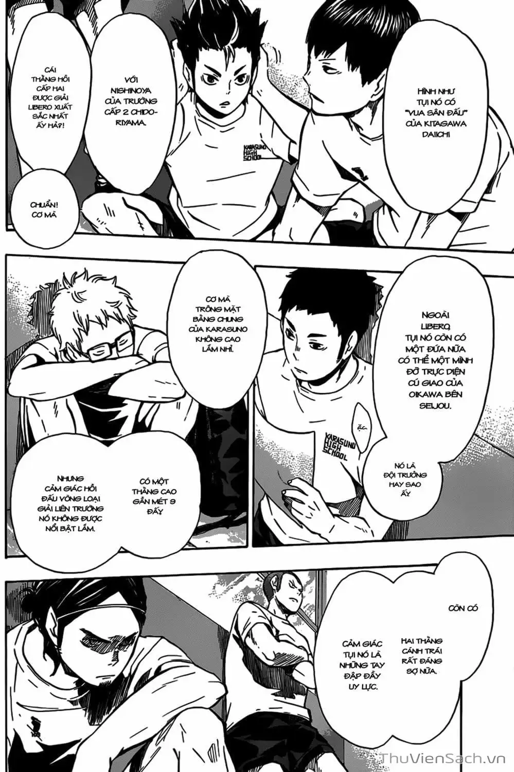 Truyện Tranh Vua Bóng Chuyền Haikyuu trang 6